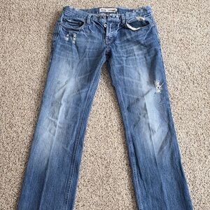 Juicy Couture Distressed Blue Jeans